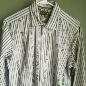 TED BAKER LONDON LONG SLEEVE SHIRT MENS sz. 15.5